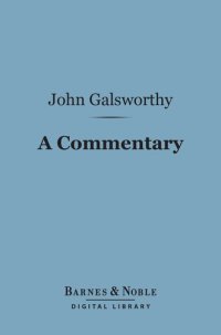 cover of the book A Commentary