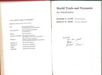 cover of the book World Trade and Payments; an Introduction