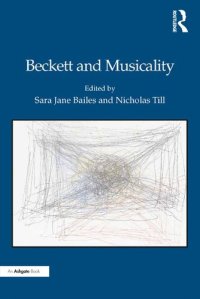 cover of the book Beckett and Musicality