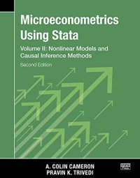 cover of the book Microeconometrics Using Stata, Second Edition, Volume II: Nonlinear Models and Casual Inference Methods