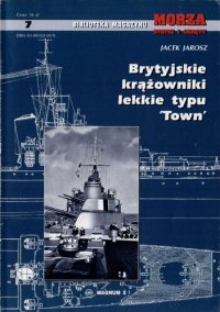 cover of the book Brytyjskie krążowniki lekkie typu Town