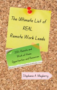 cover of the book The Ultimate List of REAL Remote Work Leads