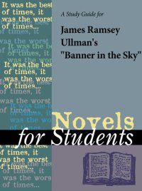 cover of the book A Study Guide for James Ramsey Ullman's "Banner in the Sky"