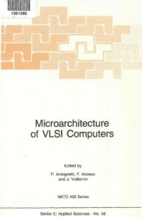 cover of the book Microarchitecture of VLSI Computers 