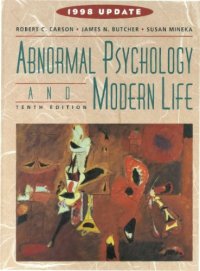 cover of the book Abnormal Psychology and Modern Life