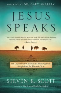 cover of the book Jesus Speaks: 365 Days of Guidance and Encouragement, Straight from the Words of Christ