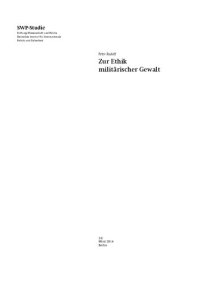 cover of the book Zur Ethik militärischer Gewalt