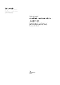 cover of the book Großbritannien und die EU-Reform : Empfehlungen für den Umgang mit den britischen Forderungen an die Europäische Union