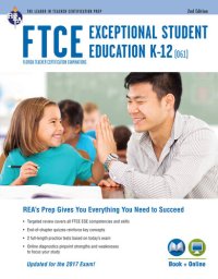 cover of the book FTCE Exceptional Student Education K-12 (061) Book + Online 2e