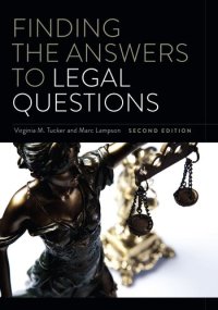 cover of the book Finding the Answers to Legal Questions