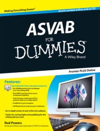 cover of the book ASVAB For Dummies, Premier Plus (with Free Online Practice Tests)