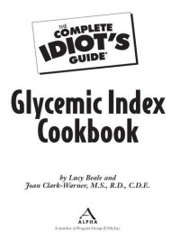 cover of the book The Complete Idiot's Guide Glycemic Index Cookbook