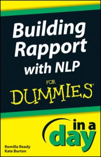 cover of the book Building Rapport with NLP In A Day For Dummies