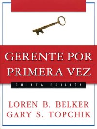 cover of the book Gerente por primera vez