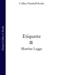 cover of the book Etiquette (Collins Nutshell Books)