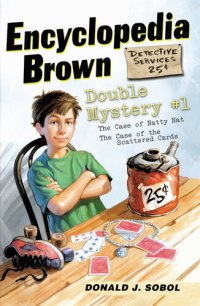 cover of the book Encyclopedia Brown Double Mystery #1