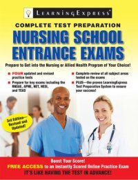 cover of the book Nursing School Entrance Exams