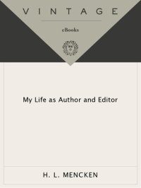 cover of the book My Life As Author And Editor