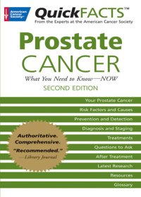 cover of the book QuickFACTS Prostate Cancer: What You Need to Know-NOW