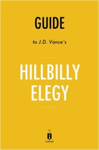 cover of the book Summary of Hillbilly Elegy: by J.D. Vance