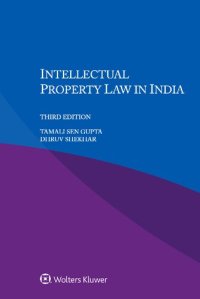 cover of the book Intellectual Property Law in India