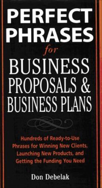 cover of the book Perfect Phrases for Business Proposals and Business Plans