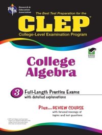 cover of the book CLEP College Algebra