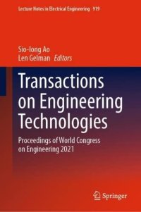 cover of the book Transactions on Engineering Technologies: Proceedings of World Congress on Engineering 2021