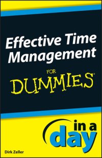 cover of the book Effective Time Management in a Day for Dummies