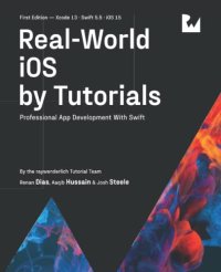 cover of the book Real-World iOS by Tutorials (First Edition): Professional App Development With Swift