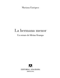 cover of the book La hermana menor