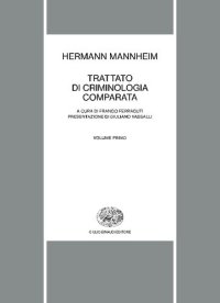 cover of the book Trattato di criminologia comparata