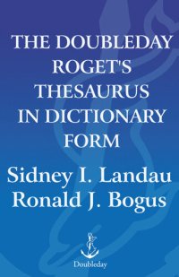 cover of the book The Doubleday Roget's Thesaurus in Dictionary Form