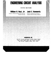 cover of the book Engineering Circuit Analysis