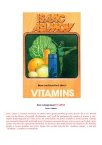 cover of the book How Did We Find Out About Vitamins?