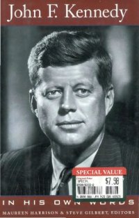 cover of the book John F. Kennedy, in his own words