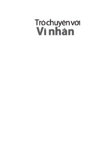 cover of the book Trò chuyện với vĩ nhân