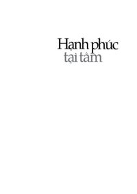 cover of the book Hạnh phúc tại tâm