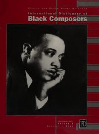 cover of the book International Dictionary of Black Composers, Volume 2: Johnson - Work