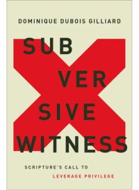 cover of the book Subversive Witness: Scripture's Call to Leverage Privilege