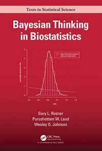 cover of the book Bayesian Thinking in Biostatistics