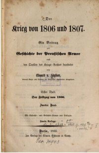 cover of the book Der Feldzug von 1806