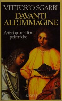 cover of the book Davanti all'immagine. Artisti quadri libri polemiche