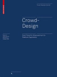 cover of the book Crowd Design: From Tools for Empowerment to Platform Capitalism