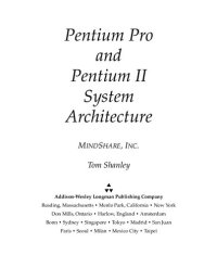 cover of the book Pentium Pro and Pentium II System Architecture