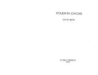 cover of the book Voudon Gnosis