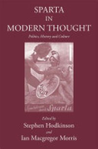 cover of the book Sparta in Modern Thought: Politics, History and Culture