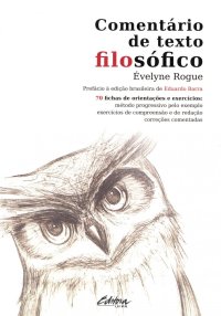 cover of the book Comentário de texto filosófico