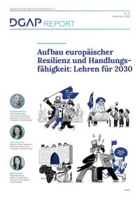 cover of the book Aufbau europäischer Resilienz und Handlungsfähigkeit: Lehren für 2030