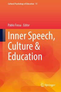 cover of the book Inner Speech, Culture & Education